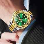 Reloj Olevs Gold Green