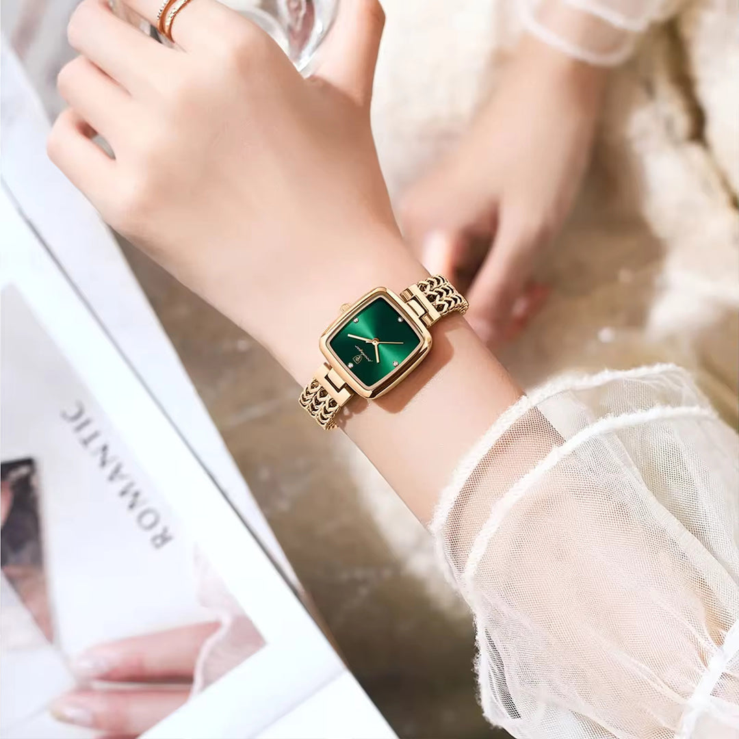 Reloj Para Mujer Poedagar Green