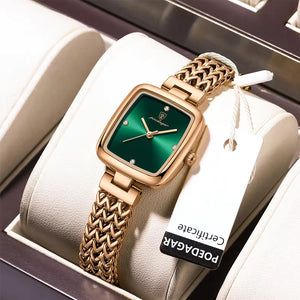 Reloj Para Mujer Poedagar Green